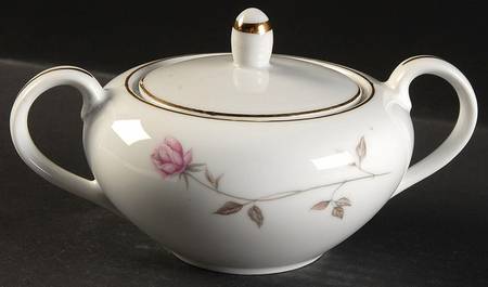 Rosetta Sugar Bowl & Lid