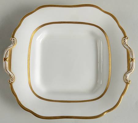 G7061 Square Handled Cake Plate