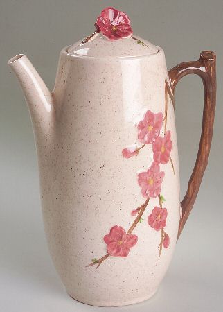 Peachtree Coffee Pot & Lid by Montgomery Ward