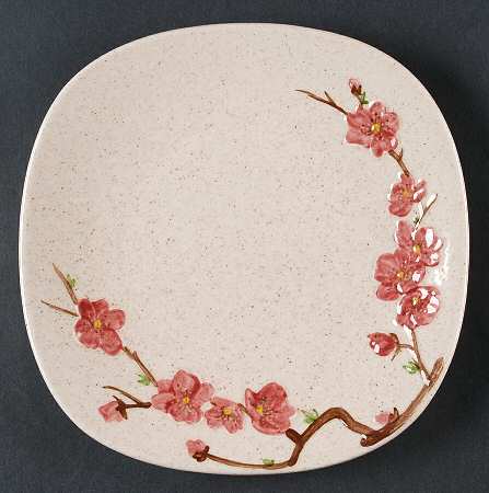 Peachtree Salad Plate by Montgomery Ward