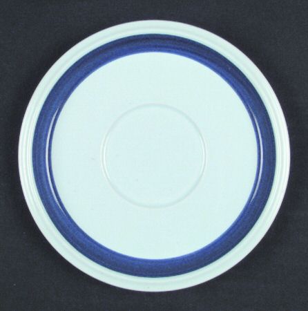 Country Store Navy Blue Saucer