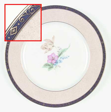 Victorian Ivory Salad Plate