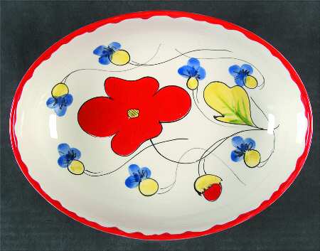 MCI6 10" Oval Vegetable Bowl
