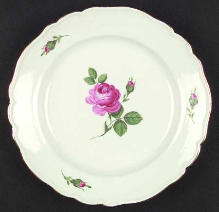 Rose Pink (Oval Backstamp) by Meissen (Germany)