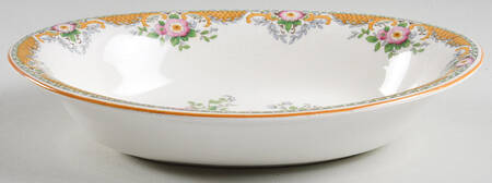 MAD46 9" Oval Vegetable Bowl by John Maddock & Sons