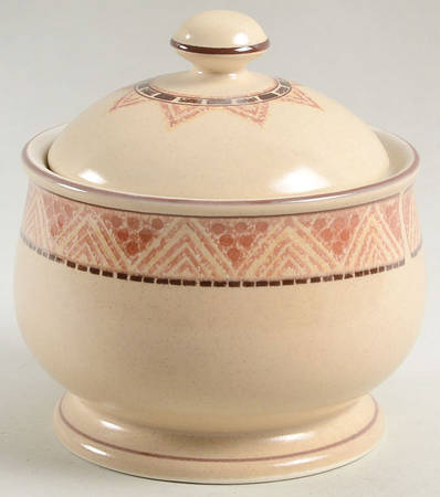 San Mateo Sugar Bowl & Lid