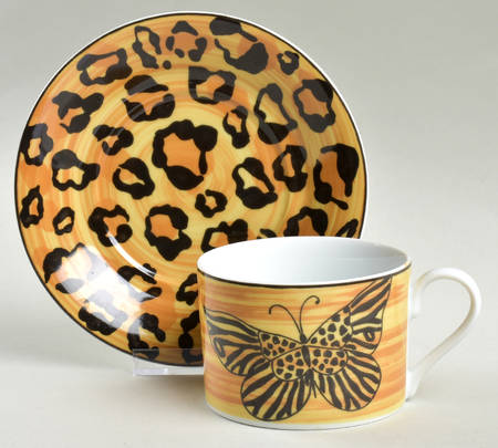 Metamorphosis Flat Cup & Saucer Set