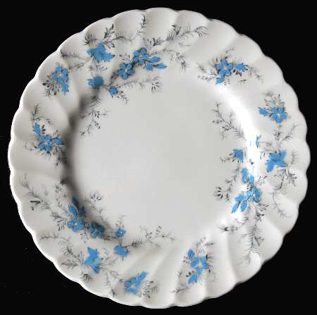 Forget Me Not Bread & Butter Plate