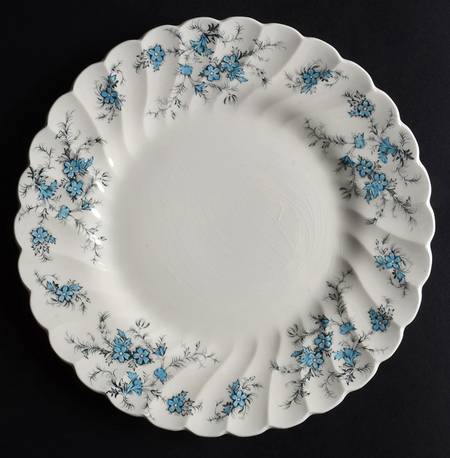 Forget Me Not Salad Plate