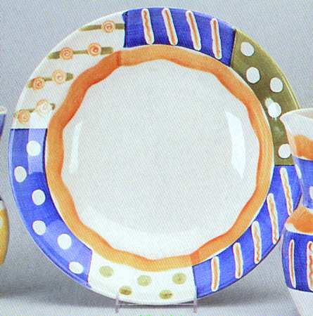 Picnic Blue Yellow by Mallory-California