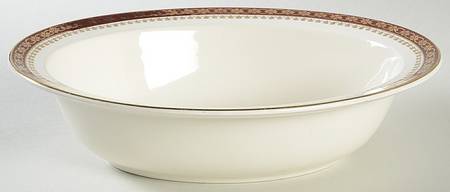 MEA53 9" Oval Vegetable Bowl
