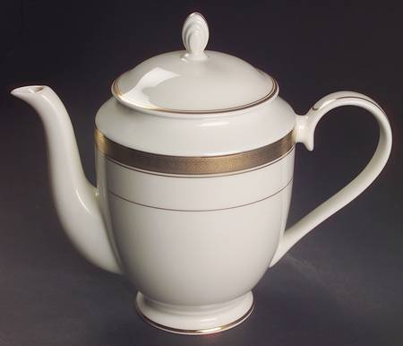 Palatial Gold Coffee Pot & Lid by Mikasa