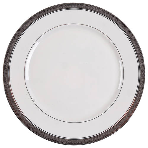 Palatial Platinum 12" Chop Plate (Round Platter)