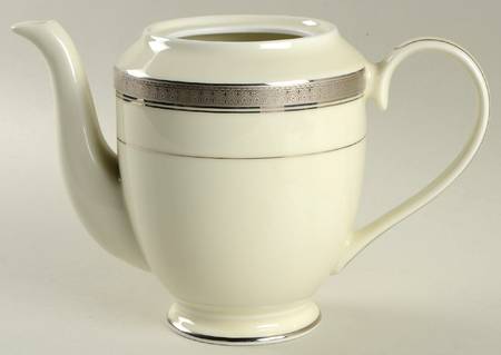 Palatial Platinum Coffee Pot No Lid