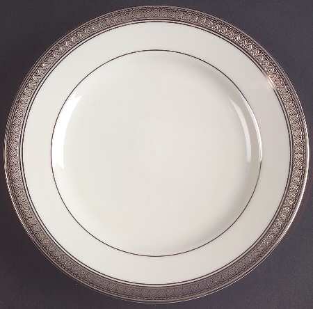 Palatial Platinum Bread & Butter Plate