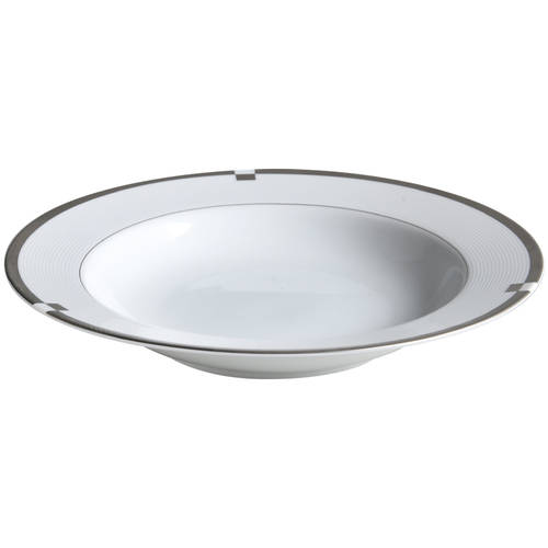 Invitation Platinum Rim Soup Bowl