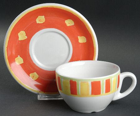 Cozumel Breakfast Cup & Saucer Set