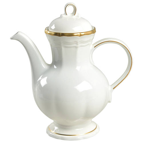 Country Gold Coffee Pot & Lid