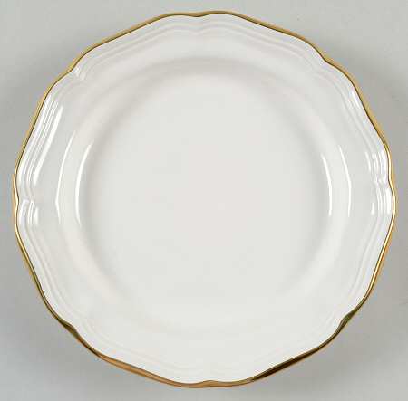 Country Gold Salad Plate