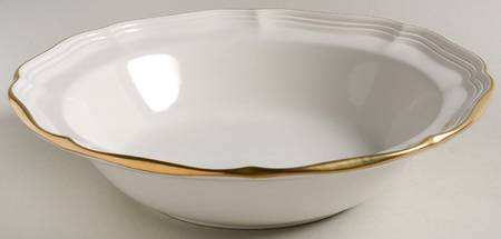 Country Gold 9" Round Vegetable Bowl