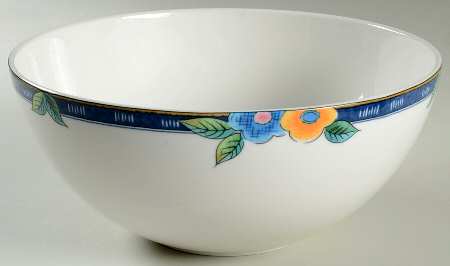 Floral Bliss 8" Round Vegetable Bowl