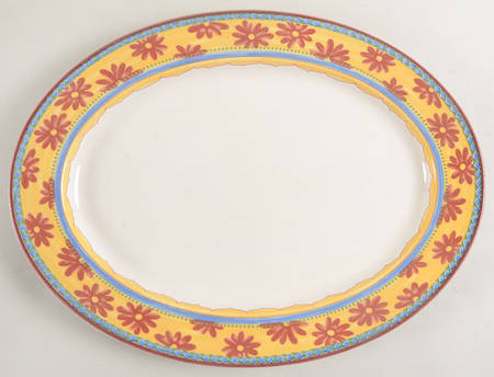 Acapulco 15" Oval Serving Platter