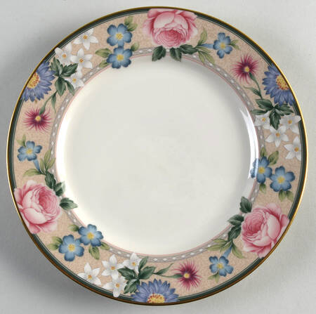 Regency Rose Salad Plate
