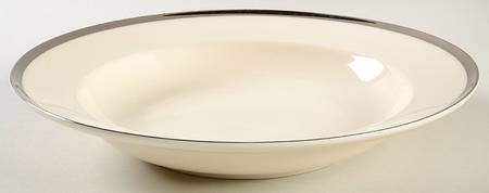 Oxford Platinum Large Rim Soup Bowl