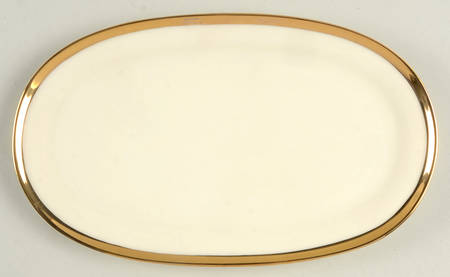 Oxford Gold Butter Tray by Mikasa
