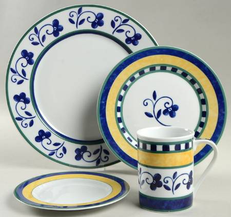 Firenze (Porcelain) 4 Piece Place Setting