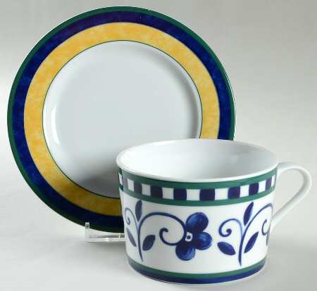 Firenze (Porcelain) Jumbo Cup & Saucer Set
