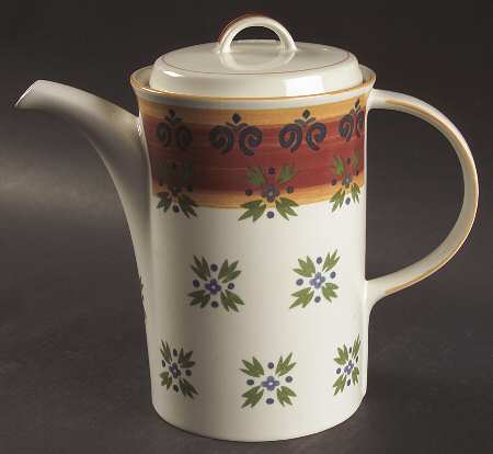 Granada Red Coffee Pot & Lid