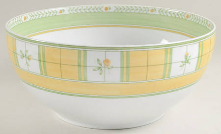 English Rose (Porcelain) 10" Round Vegetable Bowl
