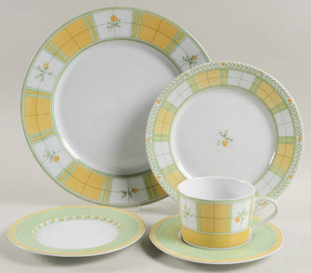 English Rose (Porcelain) 5 Piece Place Setting