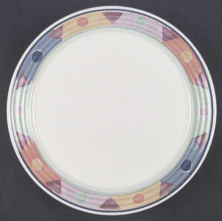 Color Mural Salad Plate