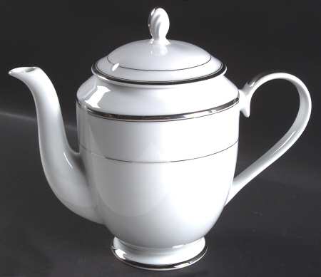 Classic Platinum Coffee Pot & Lid