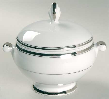 Classic Platinum Sugar Bowl & Lid