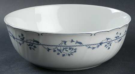 Victorian Vine 8" Round Vegetable Bowl