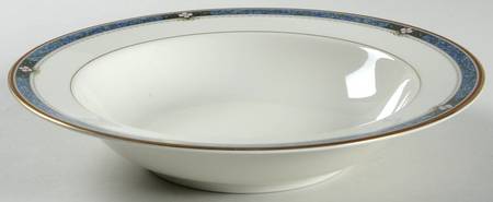 Serena Blue 10" Round Vegetable Bowl
