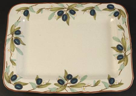 Country Lane 15" Rectangular Serving Platter