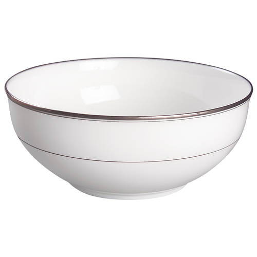 Gothic Platinum 8" Round Vegetable Bowl