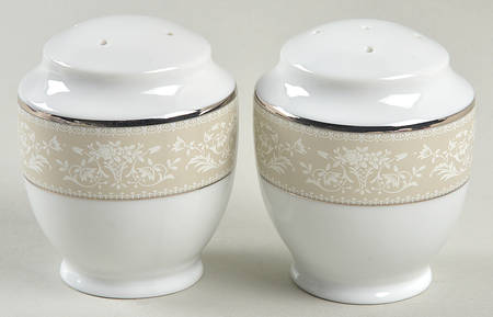 Bavarian Platinum Salt & Pepper Set