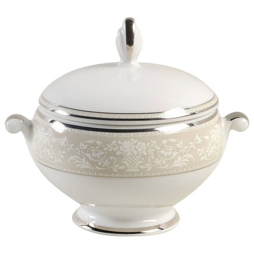 Bavarian Platinum Sugar Bowl & Lid