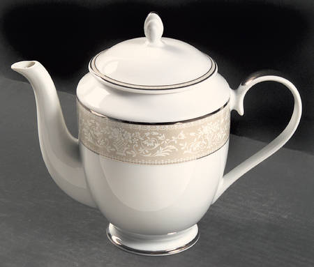 Bavarian Platinum Coffee Pot & Lid