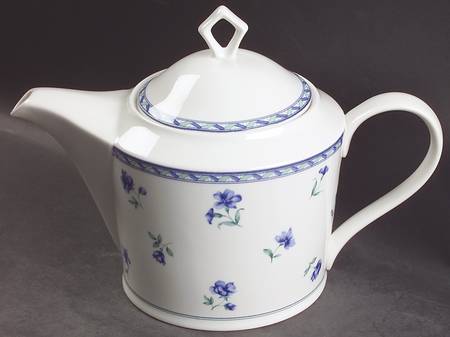 Blue Medley Teapot & Lid