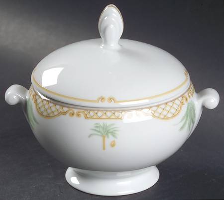 Island Flair Sugar Bowl & Lid