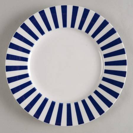 Indigo Track Salad Plate