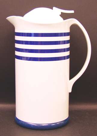 Indigo Track Plastic Thermos/Carafe & Lid
