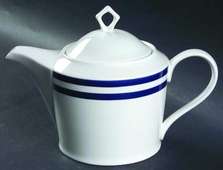 Indigo Track Teapot & Lid