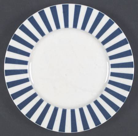 Indigo Track Salad Plate
